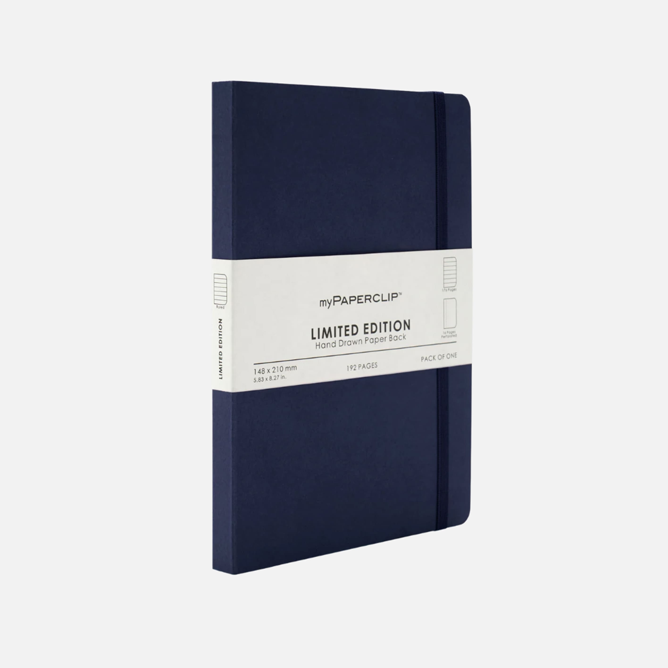 Notebook | Limited Edition | A5 | Lined | myPaperclip | 4 COLOUR OPTIONS AVAILABLE