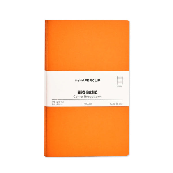 Notebook | Neo Basics | Lined | A5 | myPaperclip | 7 COLOUR OPTIONS AVAILABLE