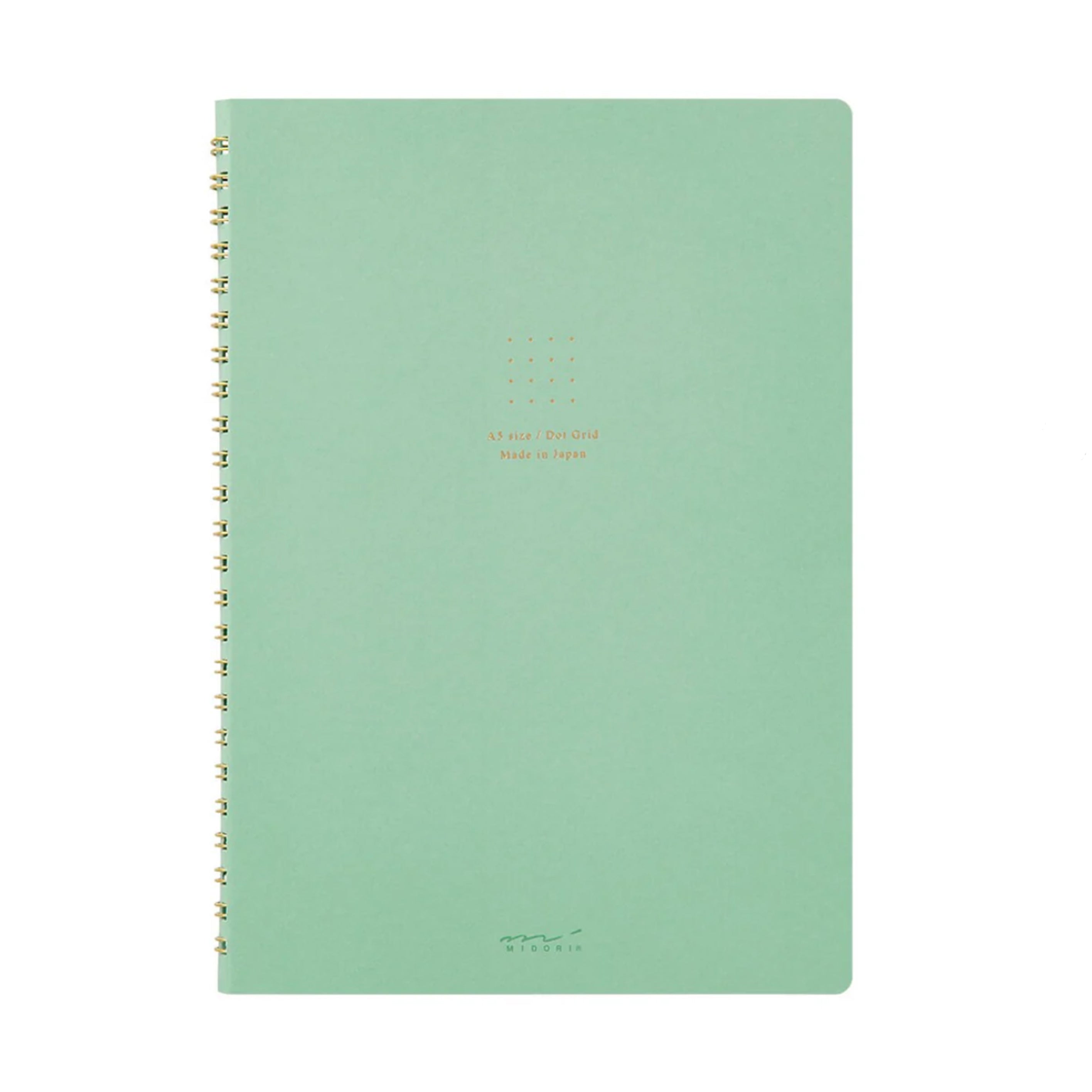 Notebook | Colour Ring | Dot Grid | A5 Midori | 6 COLOUR OPTIONS AVAILABLE