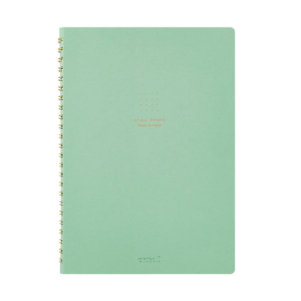 Notebook | Colour Ring | Dot Grid | A5 Midori | 6 COLOUR OPTIONS AVAILABLE