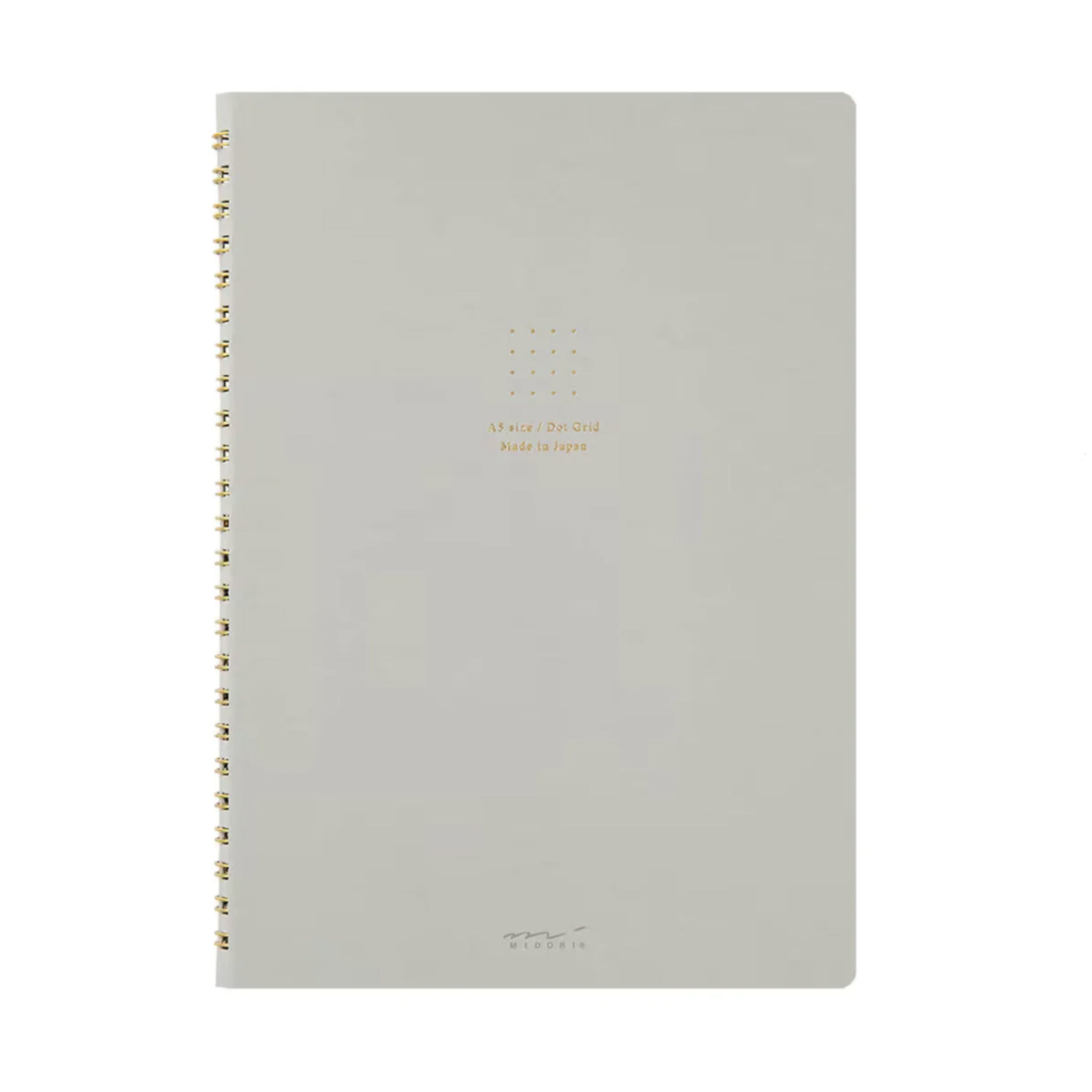 Notebook | Colour Ring | Dot Grid | A5 Midori | 6 COLOUR OPTIONS AVAILABLE