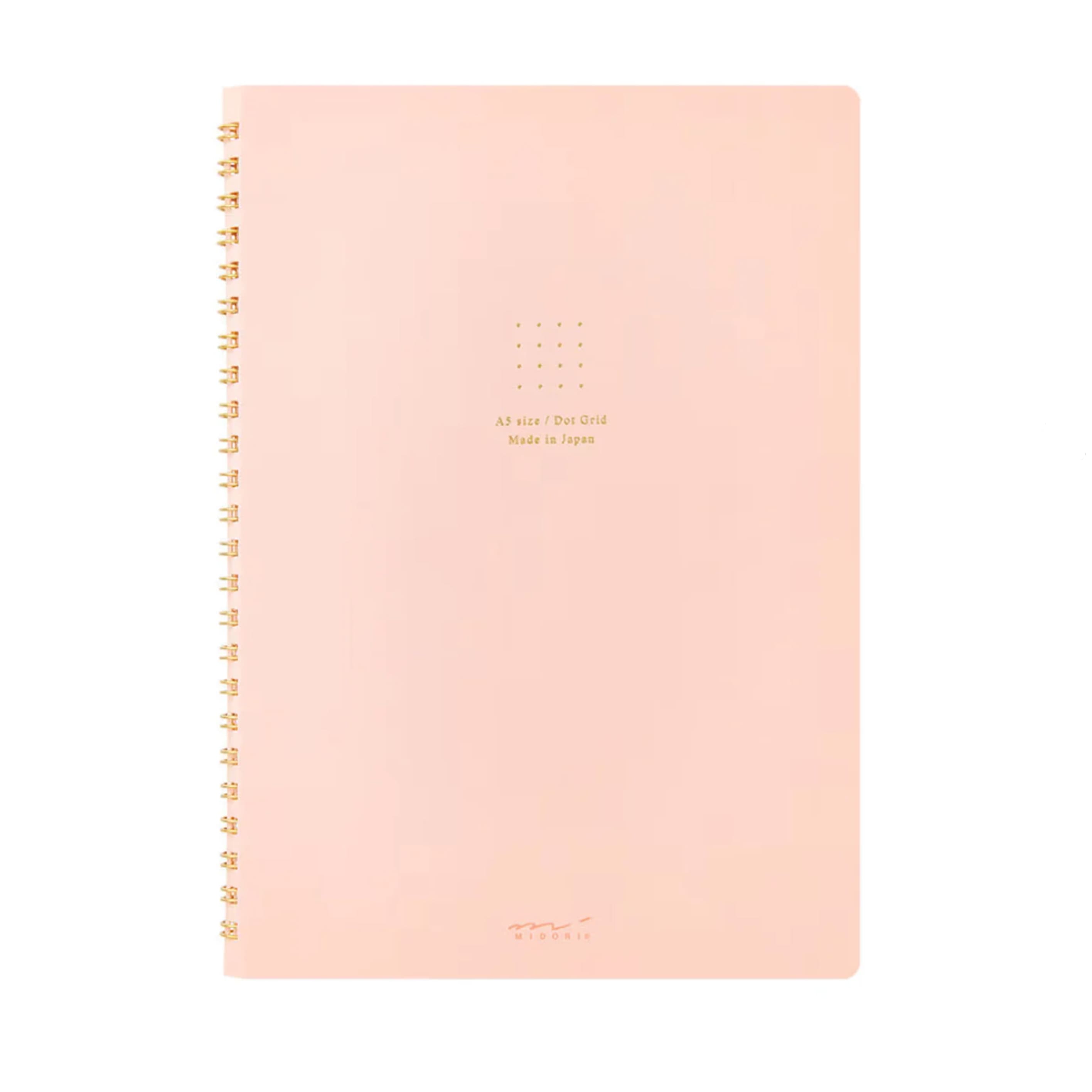 Notebook | Colour Ring | Dot Grid | A5 Midori | 6 COLOUR OPTIONS AVAILABLE