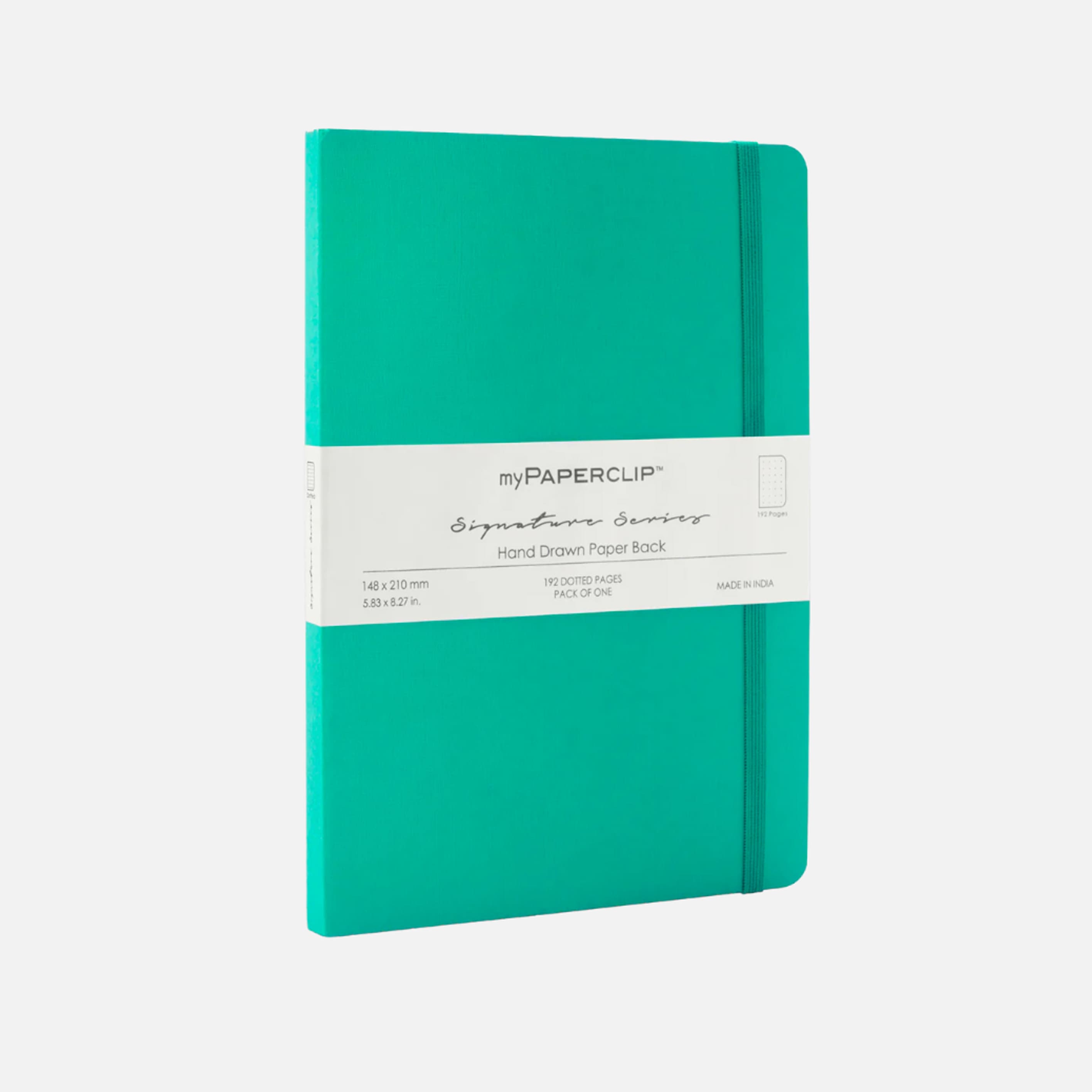 Notebook | Signature Series | Soft Cover | A5 | Lined | Sea Green | myPaperclip