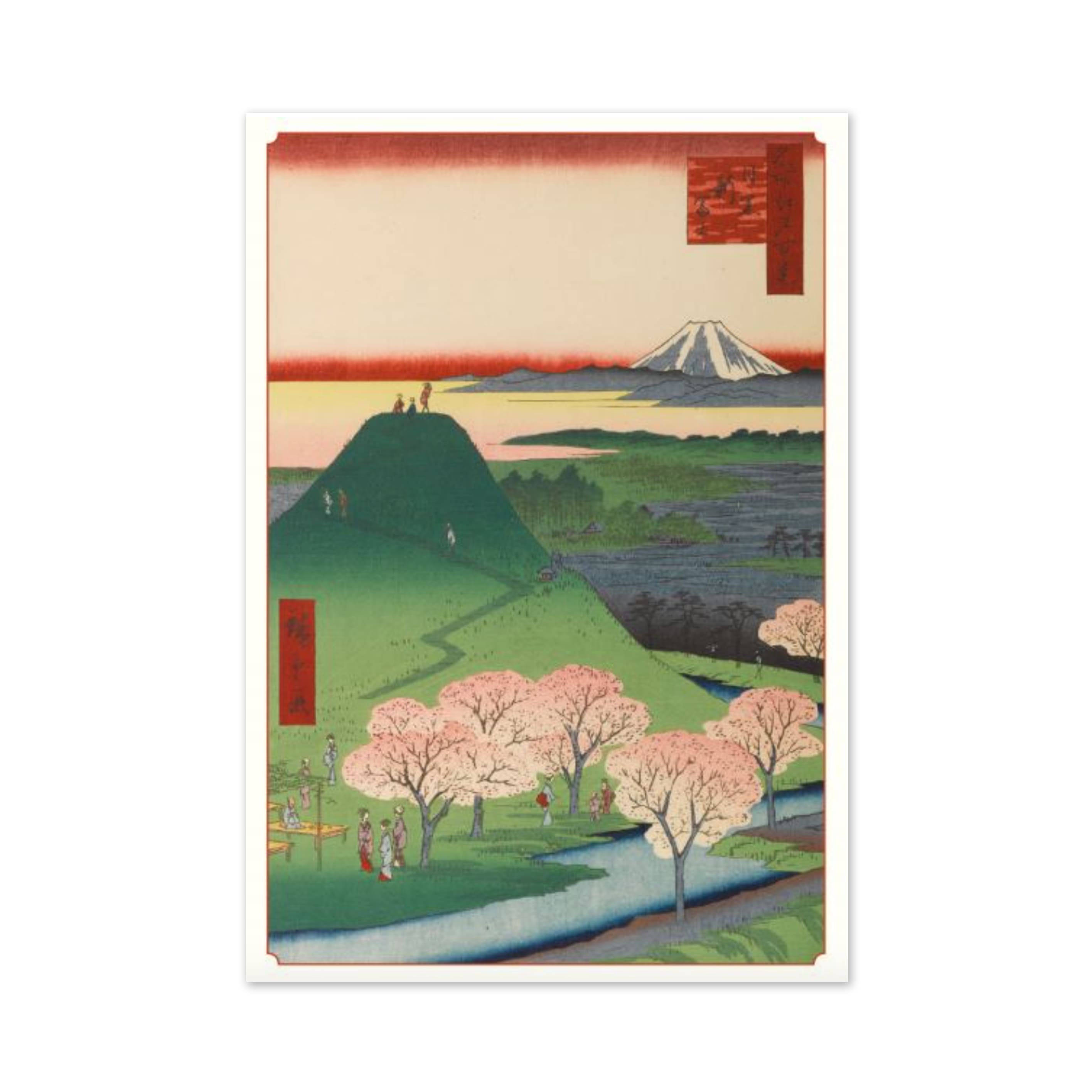 All Occasion Card | Boxed Set | Hiroshige | Pomegranate