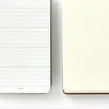 Notebook | Grain Recycled Leather Notepad | Lined & Unlined | B6 | Midori | 2 COLOUR OPTIONS AVAILABLE