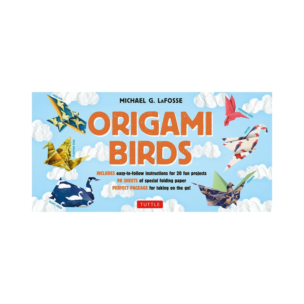 Origami Kits | Origami Birds |  20 Models | 96 Sheets | Tuttle