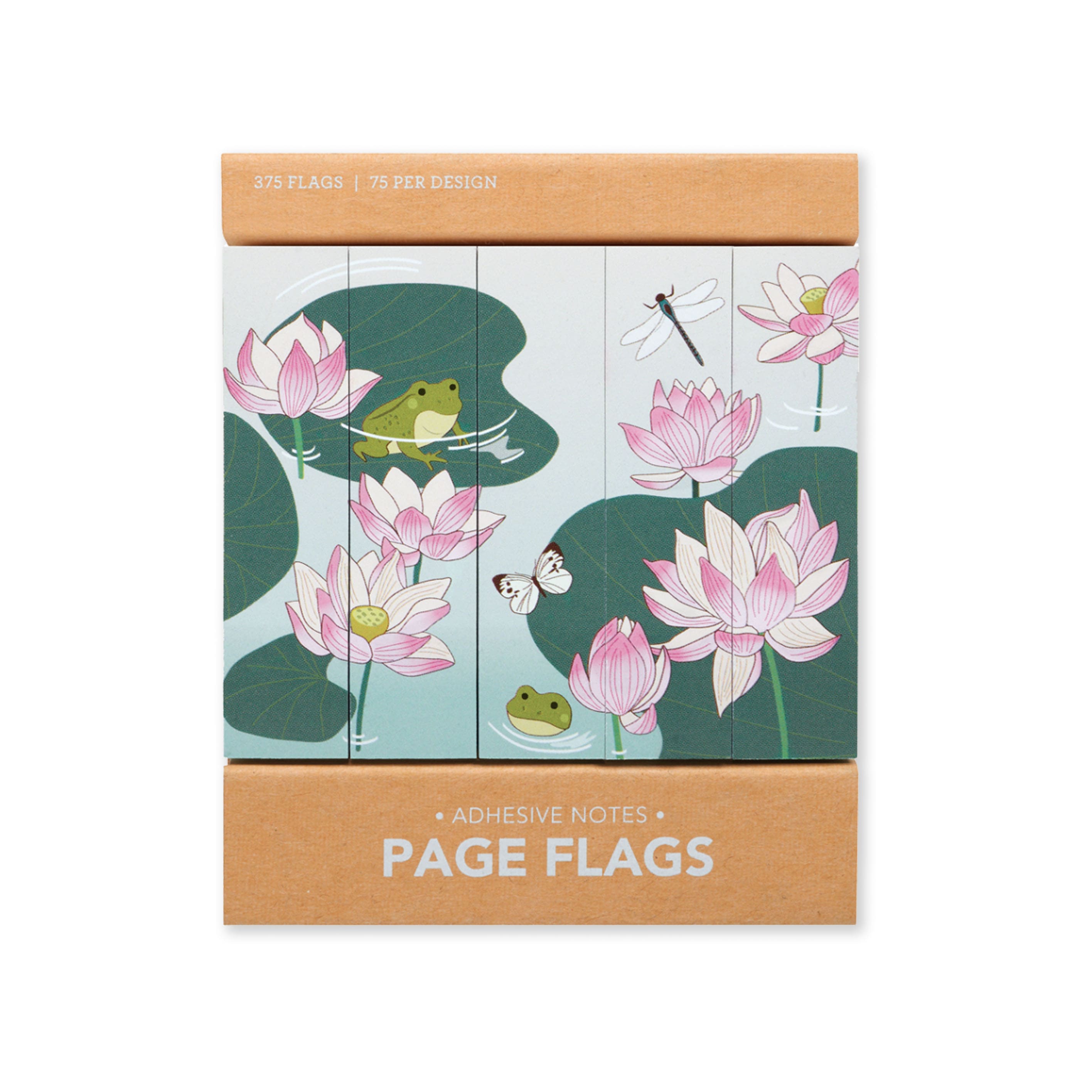 Page Flags | Lotus Frogs | Girl of All Work