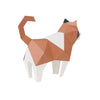 3D Cardboard Model Kit | TINY Animals | Calico Cat | Kaku Kaku | Bog Craft