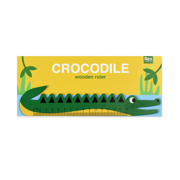 Ruler | Wooden | Crocodile | Rex London