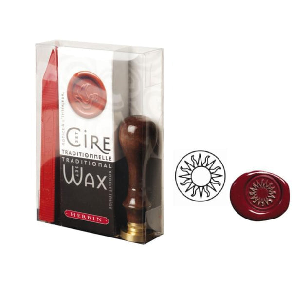 Sealing Wax | Traditional Wax Sealing Kit | Sun | Herbin