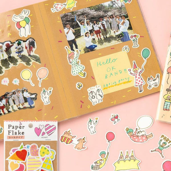 Decorative Stickers | Paper Flakes | Manga | Aiueo