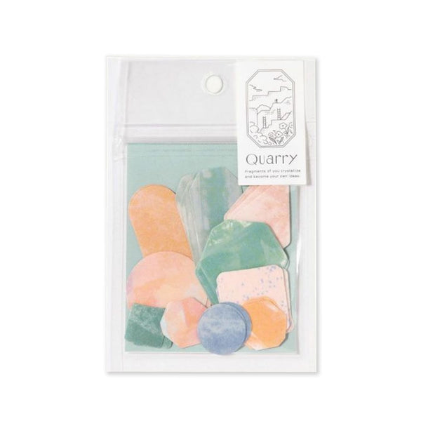 Decorative Stickers | Quarry Stone Seal | Green Mix | Iroha