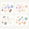 Decorative Stickers | Quarry Stone Seal | Beige Mix | Iroha