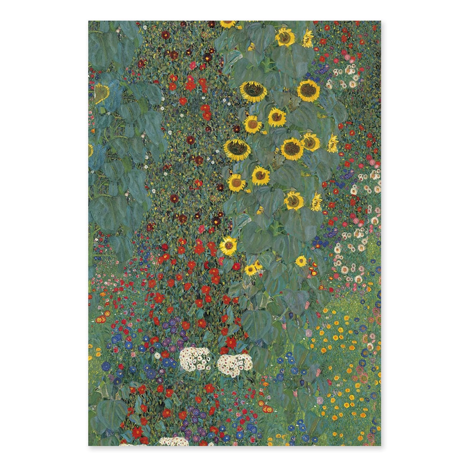 Tea Towel | Gustav Klimt | Sunflower Garden | Fridolin