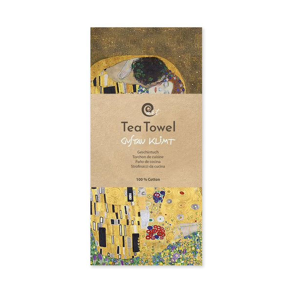 Tea Towel | Gustav Klimt | The Kiss | Fridolin