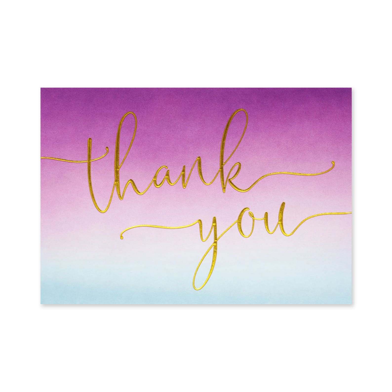 Thank You Card | Boxed Set | Amethyst | Peter Pauper