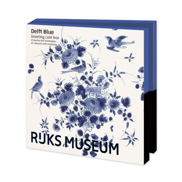 All Occasion Card | Wallet Card Set  | Square | Delft Blue Rijks Museum | Bekking & Blitz