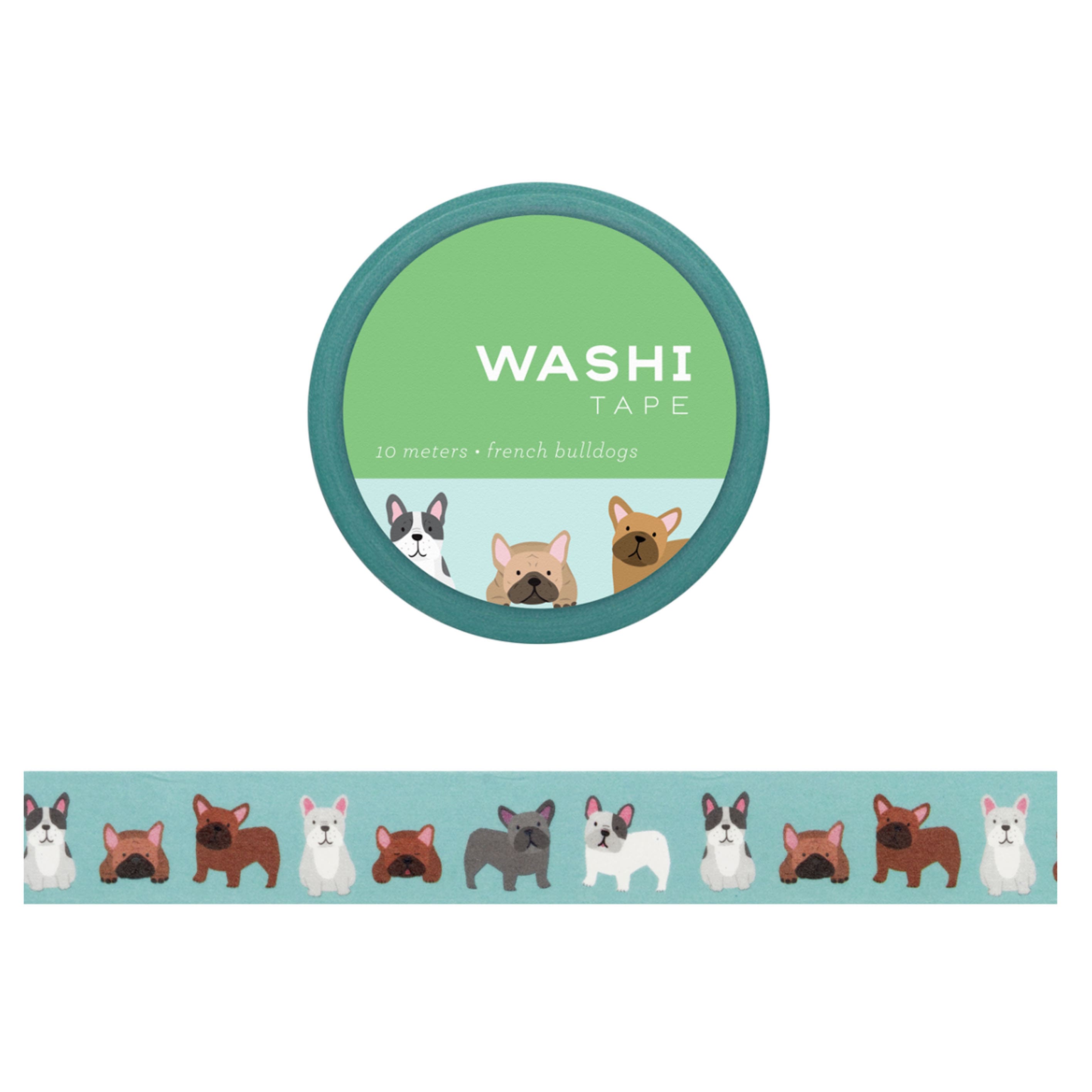 Washi Tape | French Bulldogs | Girl Of All Work