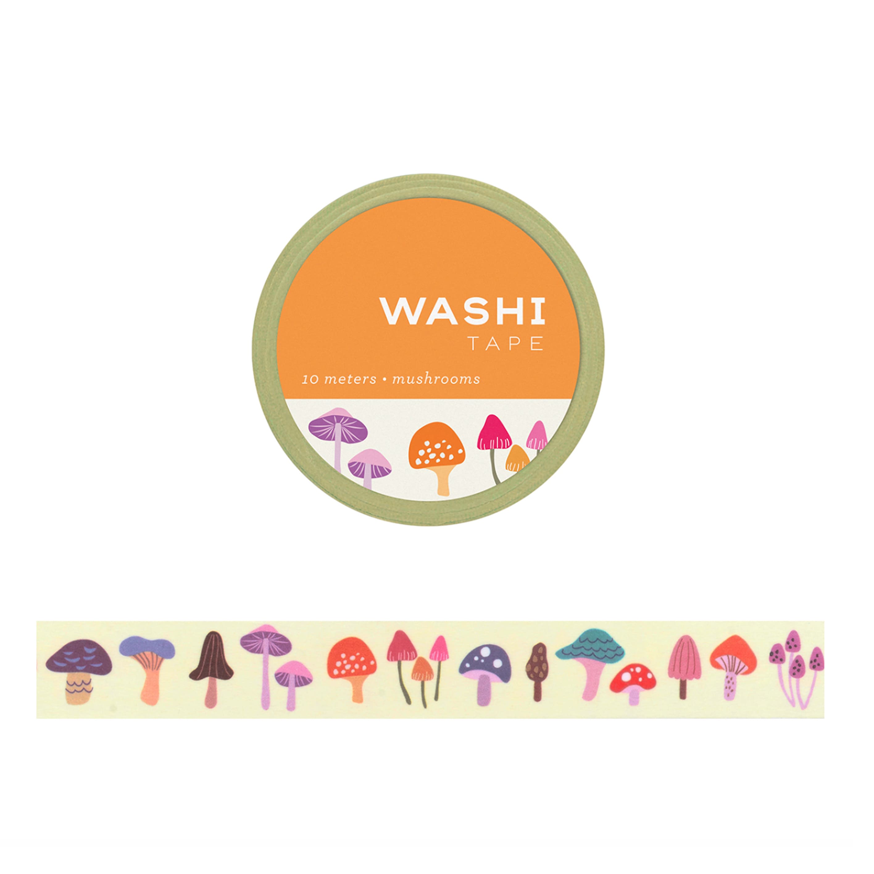 Washi Tape | Mushrooms | Girl Of All Work