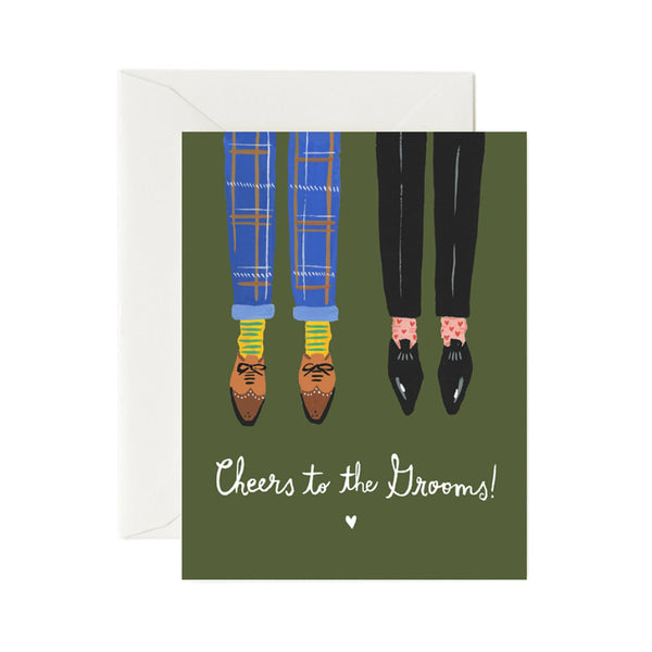 Wedding Card | Cheers To The Grooms | Idlewild Co.