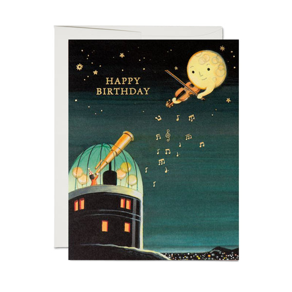 Birthday Card | Observatory Birthday | Joojoo Paper