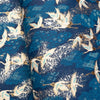 Japanese Paper | Chiyogami | Cranes on Blue | Ch869