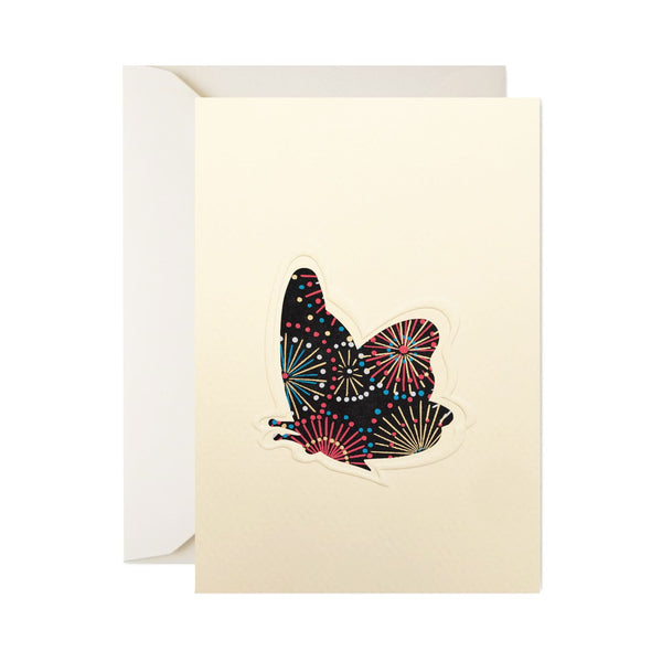 All Occasion Greeting Card | Cut Out | Butterfly | A6 | Pattern Designs | Kami Paper | 4 DESIGNS AVAILABLE