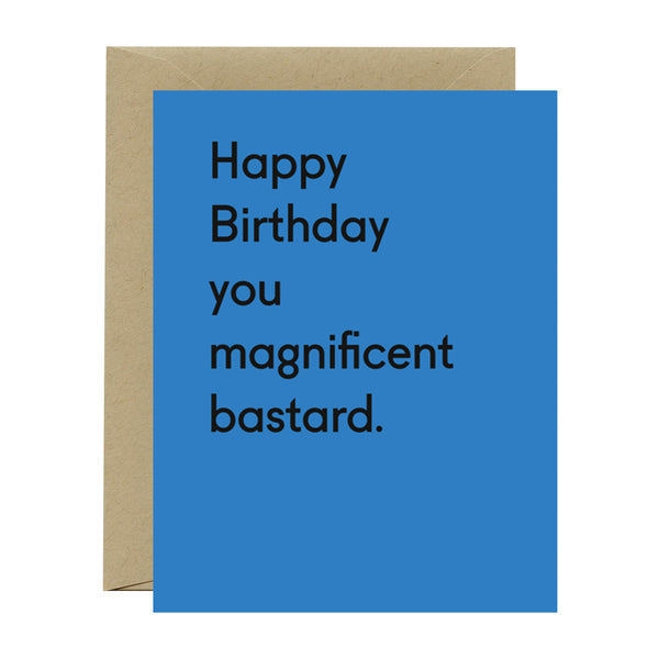 Birthday Card | Magnificent Bastard | Ohh Deer