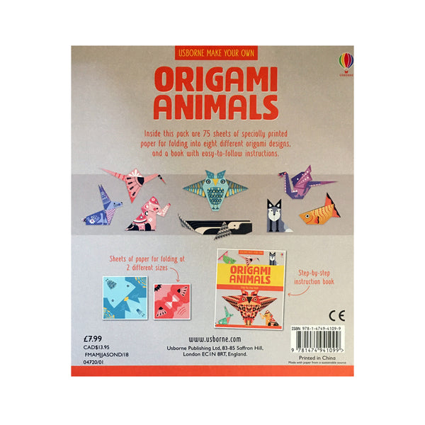 Make Your Own Origami Animals Kit